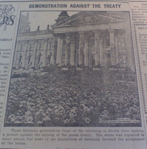 Demonstration Against Treaty
